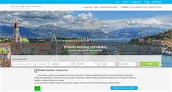 Desktop Screenshot of privatnismjestaj.org